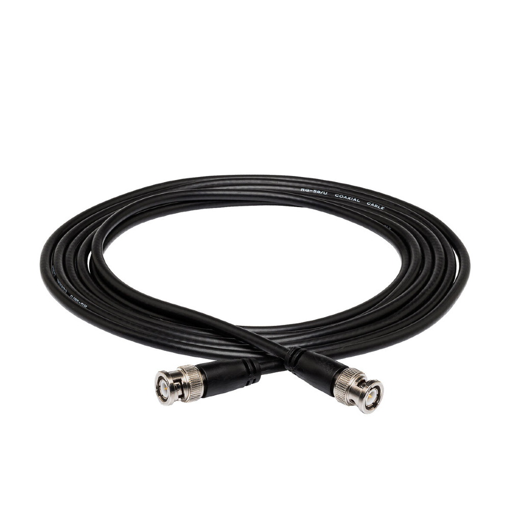 Hosa BNC-58-150 50-ohm RG-58/U BNC to BNC Coax Cable (50 foot)