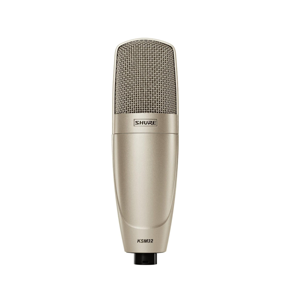 Shure KSM32/SL Large-Diaphragm Cardioid Condenser Microphone (Champagne)