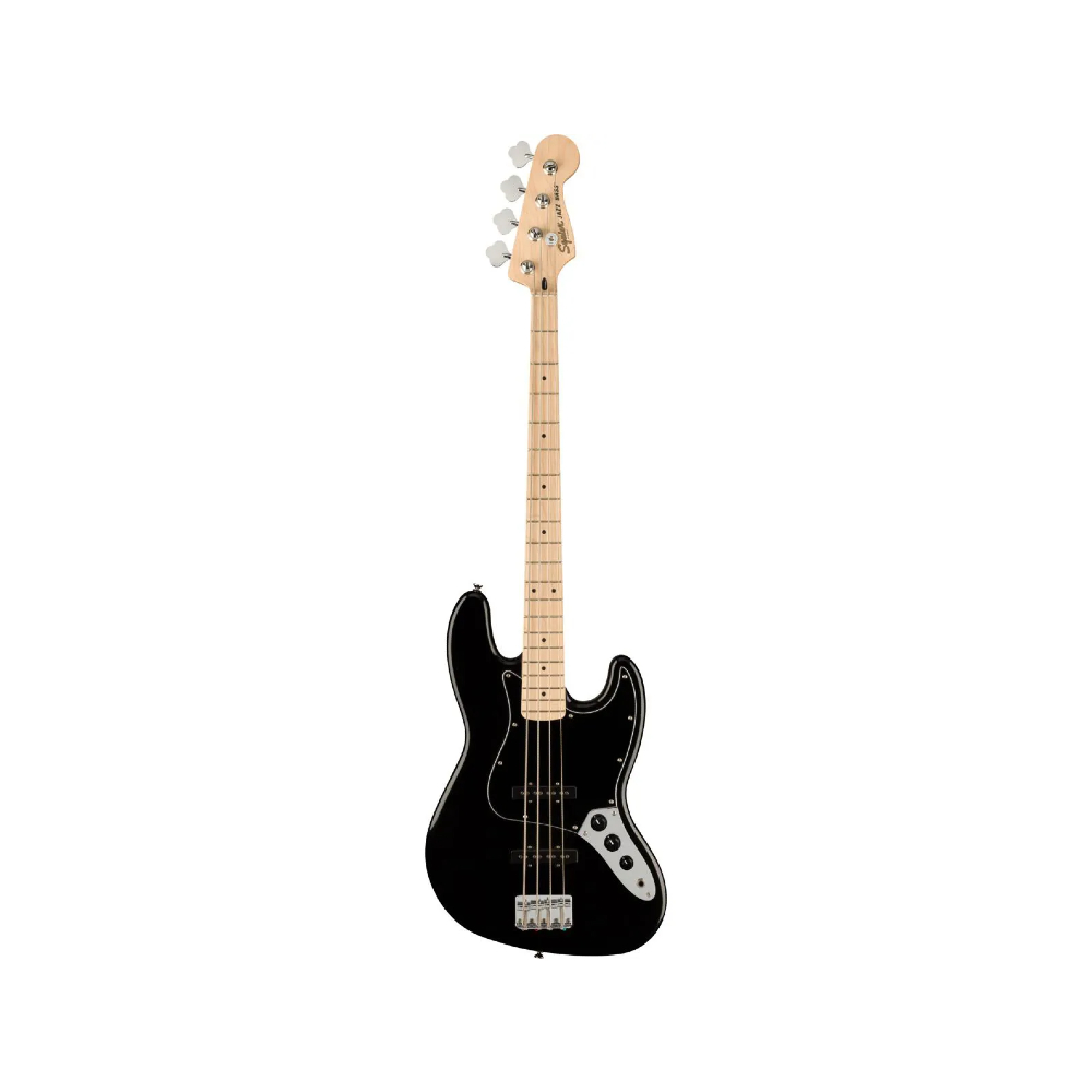 Squier Affinity Series Jaguar Bass H - Black with Maple Fingerboard (378503506)