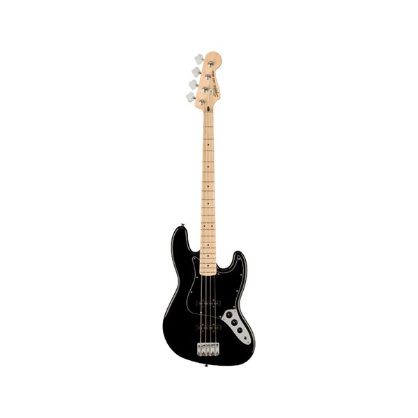 Squier Affinity Series Jaguar Bass H - Black with Maple Fingerboard (378503506)