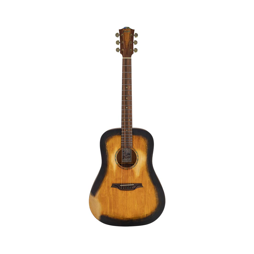 Bromo BAR1H HS Historic Sunburst Dreadnought Guitar