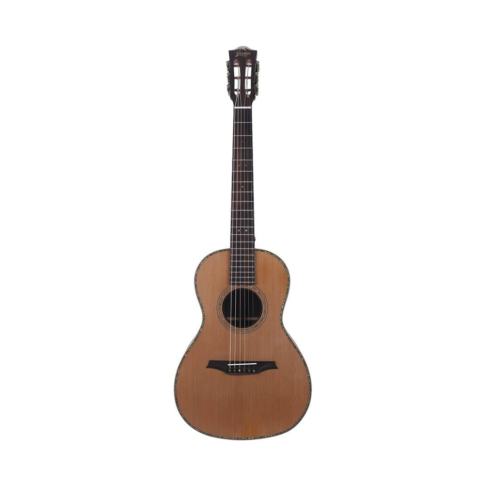 Bromo BAR 6E Solid Top Parlor Size Acoustic Guitar