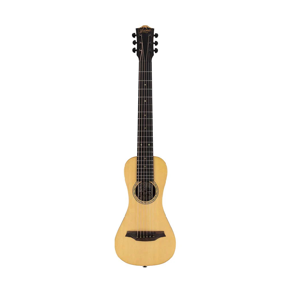 Bromo BAR3E All Solid Electro Acoustic Travel Acoustic Guitar