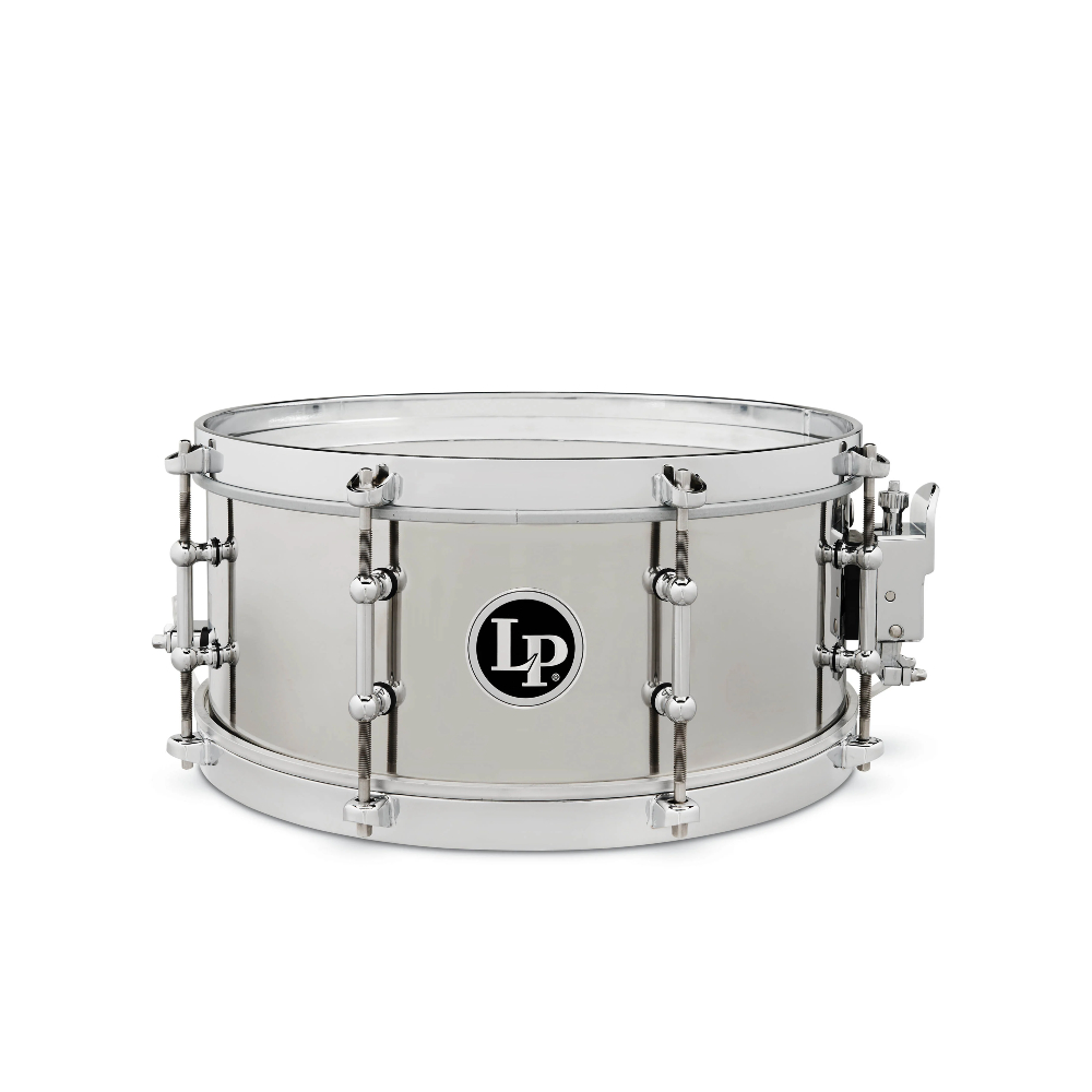 Latin Percussion LP5513-S Stainless Steel Salsa Snare (5.5 x 13-inch)