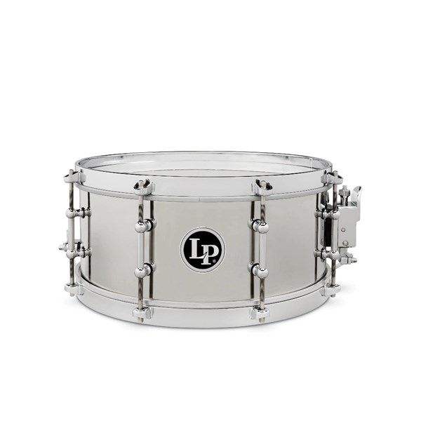 Latin Percussion LP5513-S Stainless Steel Salsa Snare (5.5 x 13-inch)