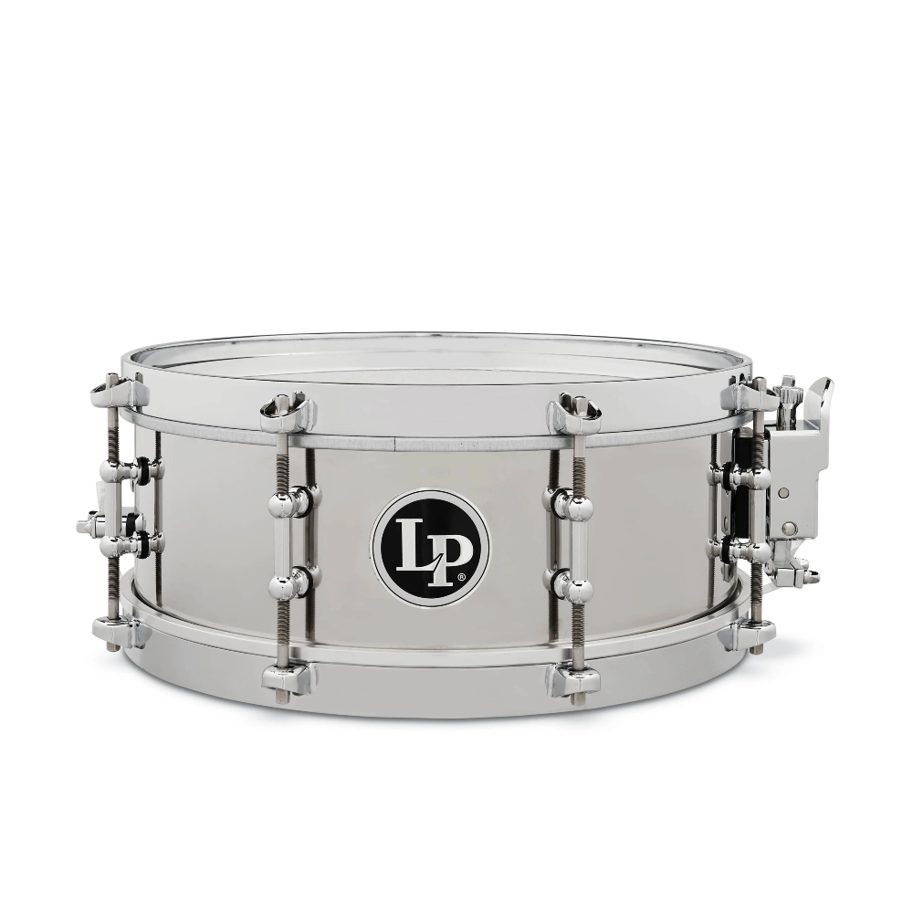 Latin Percussion LP4512-S Stainless Steel Salsa Snare (4.5 x 12-inch)