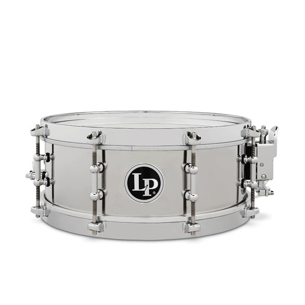 Latin Percussion LP4512-S Stainless Steel Salsa Snare (4.5 x 12-inch)
