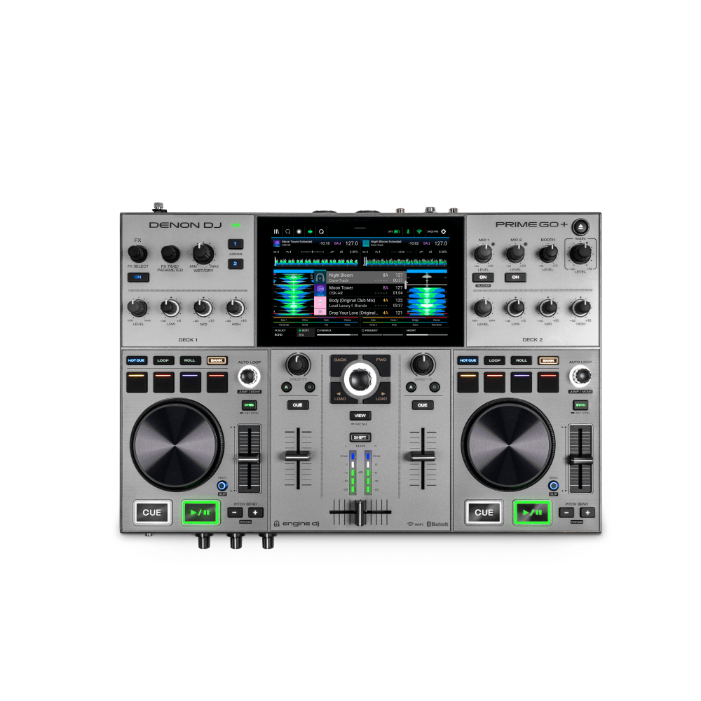 Denon DJ Prime GO+ Portable 2-deck Standalone DJ System