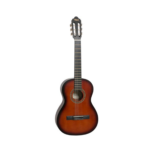 Valencia VC203H Classical Guitar - Classic Sunburst (3/4 size)