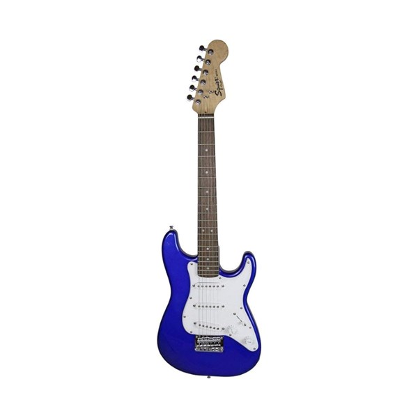 Squier FSR Mini Stratocaster Electric Guitar Laurel FB - Imperial Blue (370121587)