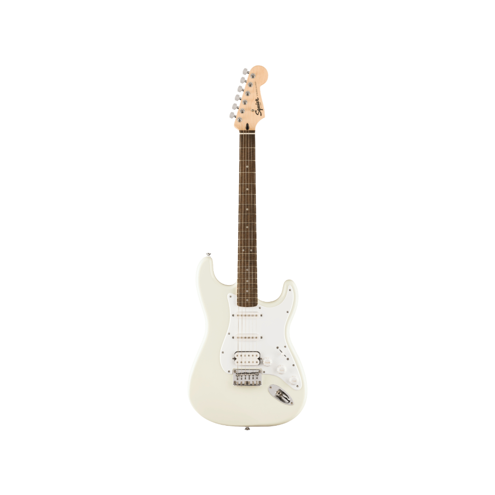 Squier FSR Squier Sonic Stratocaster HT HSS / Laurel Fingerboard / White Pickguard in Arctic White (373350580)