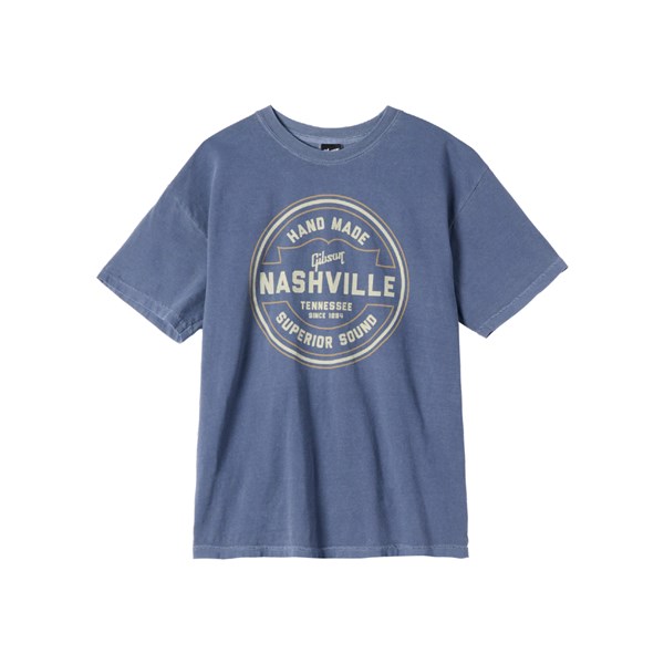 Gibson Superior Sound Tee (GA-TEE-SSND) – Vintage Blue (S)