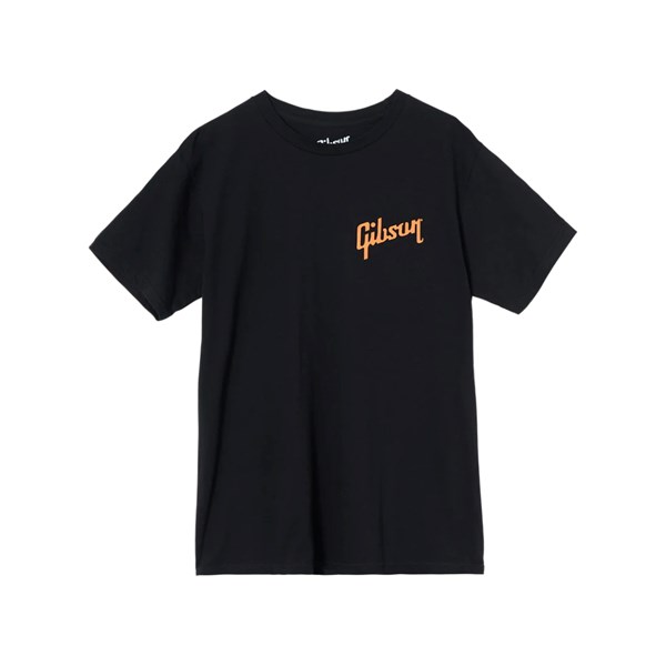 Gibson Screaming Eagle Tee (GA-TEE-SCRM) - Vintage Black / XXL