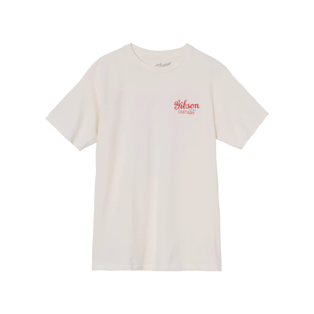 Gibson Superior Sound Tee (GA-TEE-SSND) - Vintage White / Medium