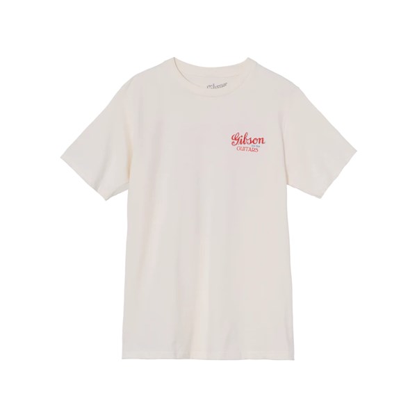 Gibson Superior Sound Tee (GA-TEE-SSND) - Vintage White / Large