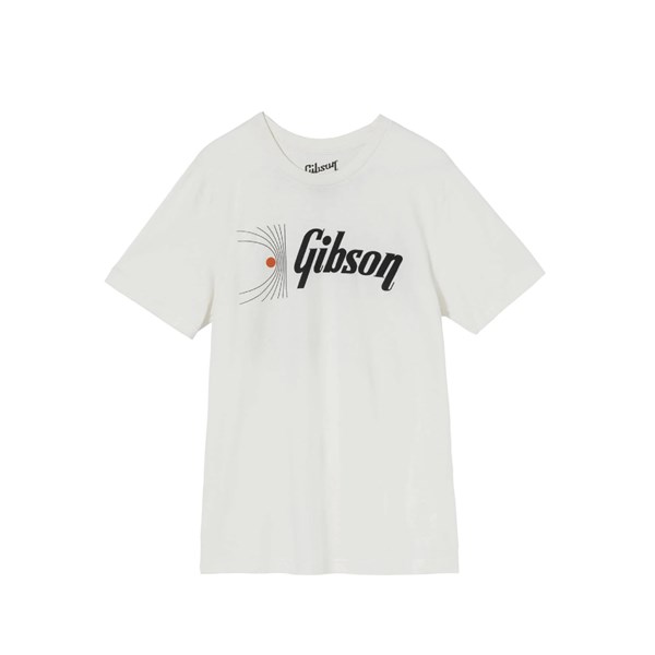 Gibson Soundwave Tee (GA-TEE-SDWV) - White /  XL