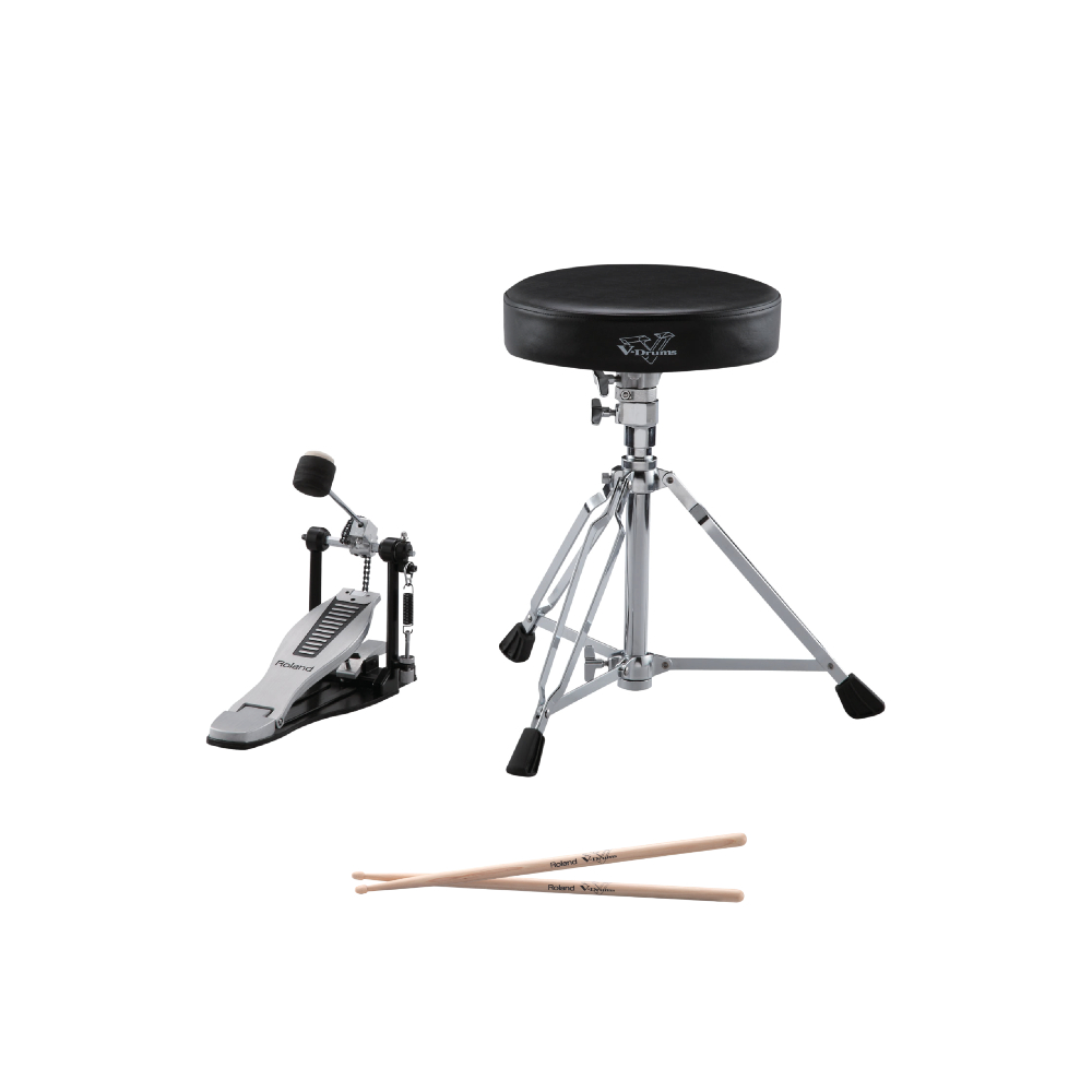 Roland DAP-3X(B) V-Drums Accessories Kit (Pedal / Throne / Sticks)