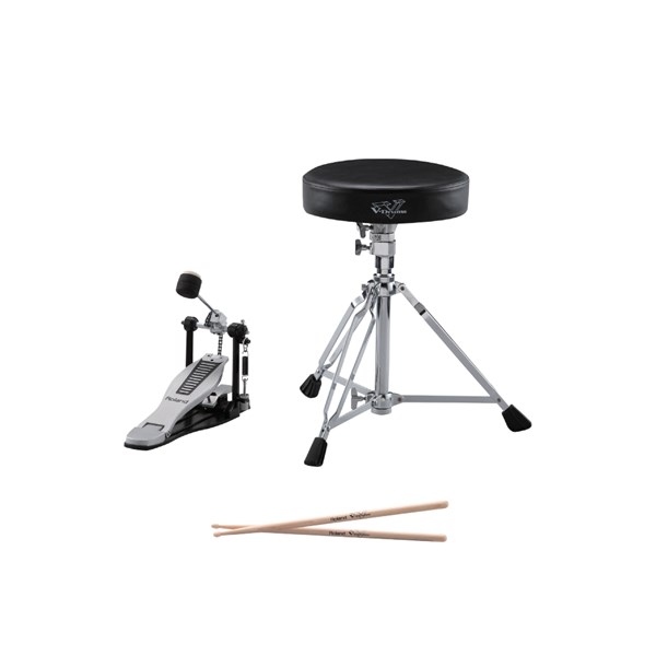 Roland DAP-3X(B) V-Drums Accessories Kit (Pedal / Throne / Sticks)
