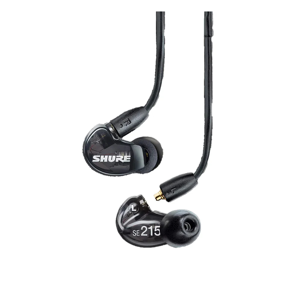 Shure SE215 Sound-isolating Earphones (Black)
