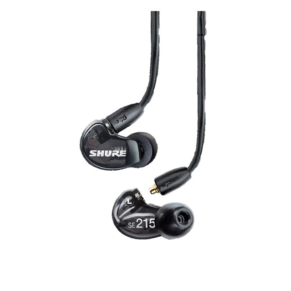 Shure SE215 Sound-isolating Earphones (Black)