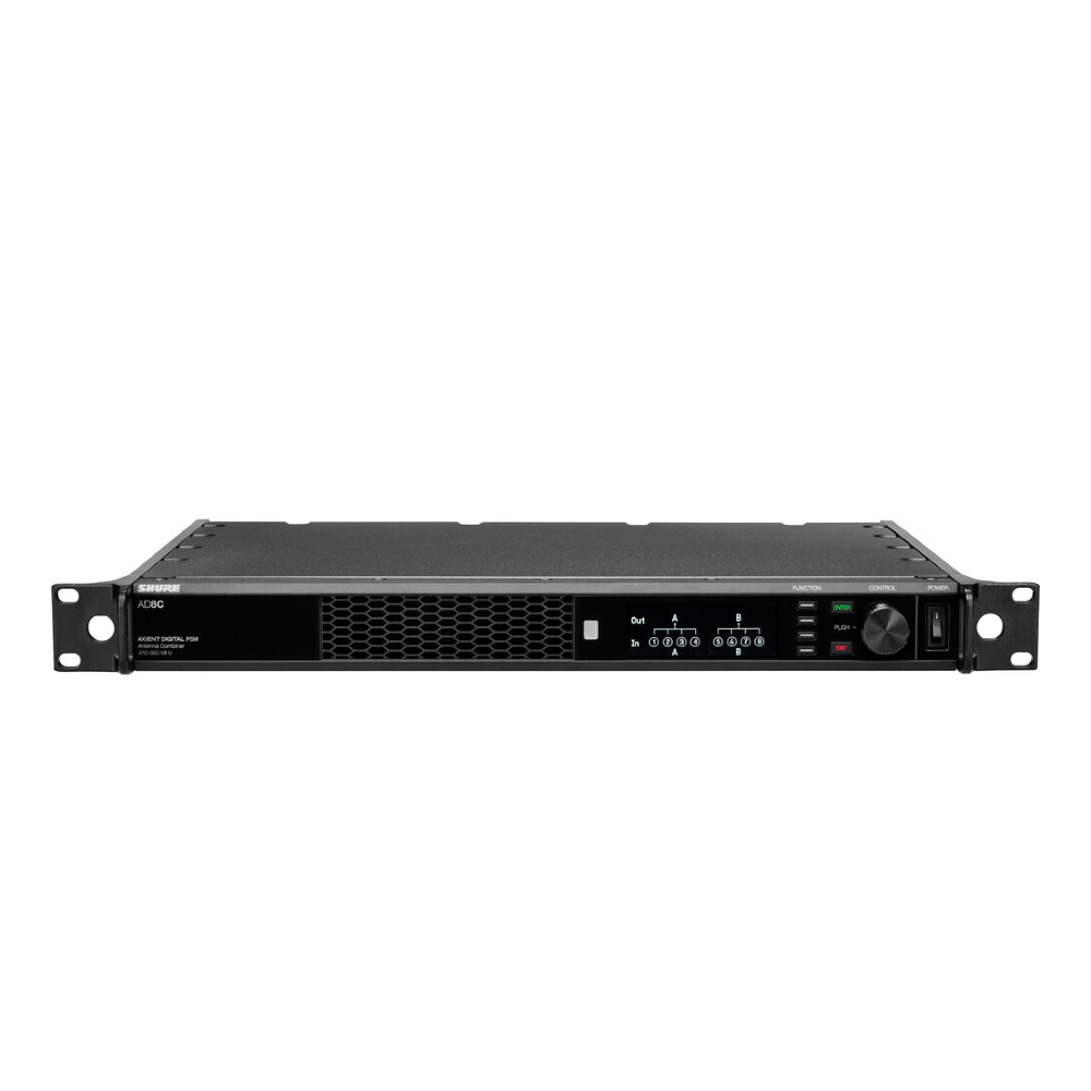 Shure AD8CE Axient Digital PSM 8-port Combiner DC Module (470-960MHz)