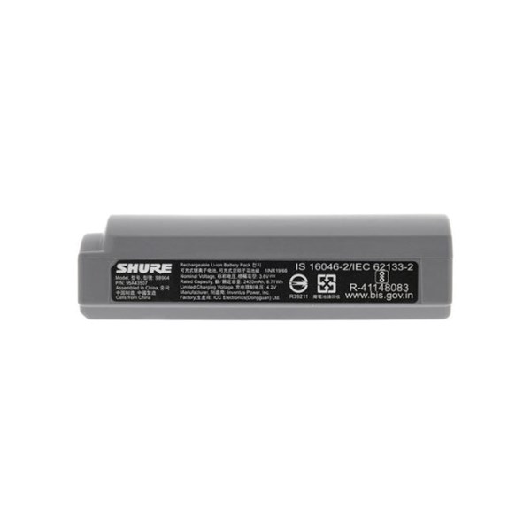 Shure SB904 Rechargeable Lithium-ion Battery Pack