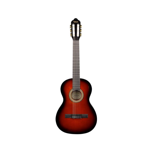 Valencia VC263HCSB 3/4 Hybrid Classical Guitar (Sunburst)