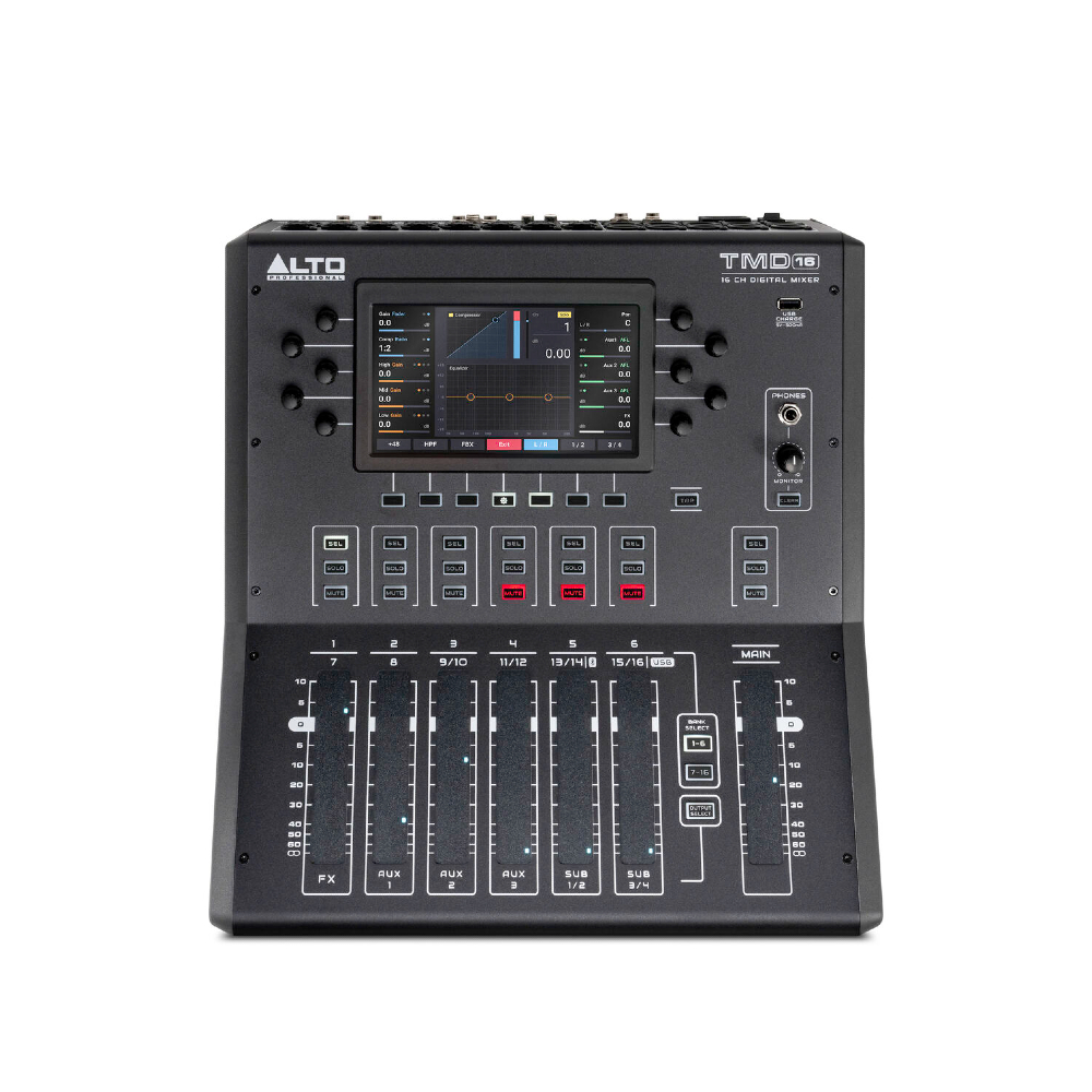 Alto Professional TMD16 16-channel Digital Mixer
