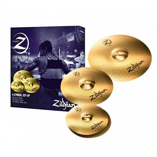 Zildjian Planet Z 4-Pack Cymbals - PLZ4PK