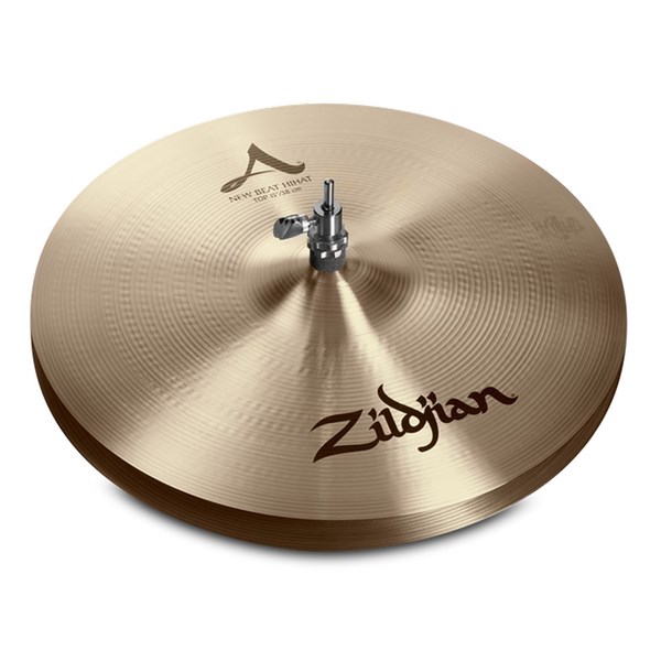Zildjian 15 inch A New Beat Hi-Hat Cymbals - Pair- A0136
