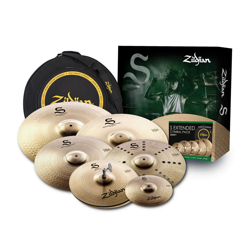 Zildjian S Extended Cymbal Pack with 22-inch Cymbal Bag (SZEXP1)