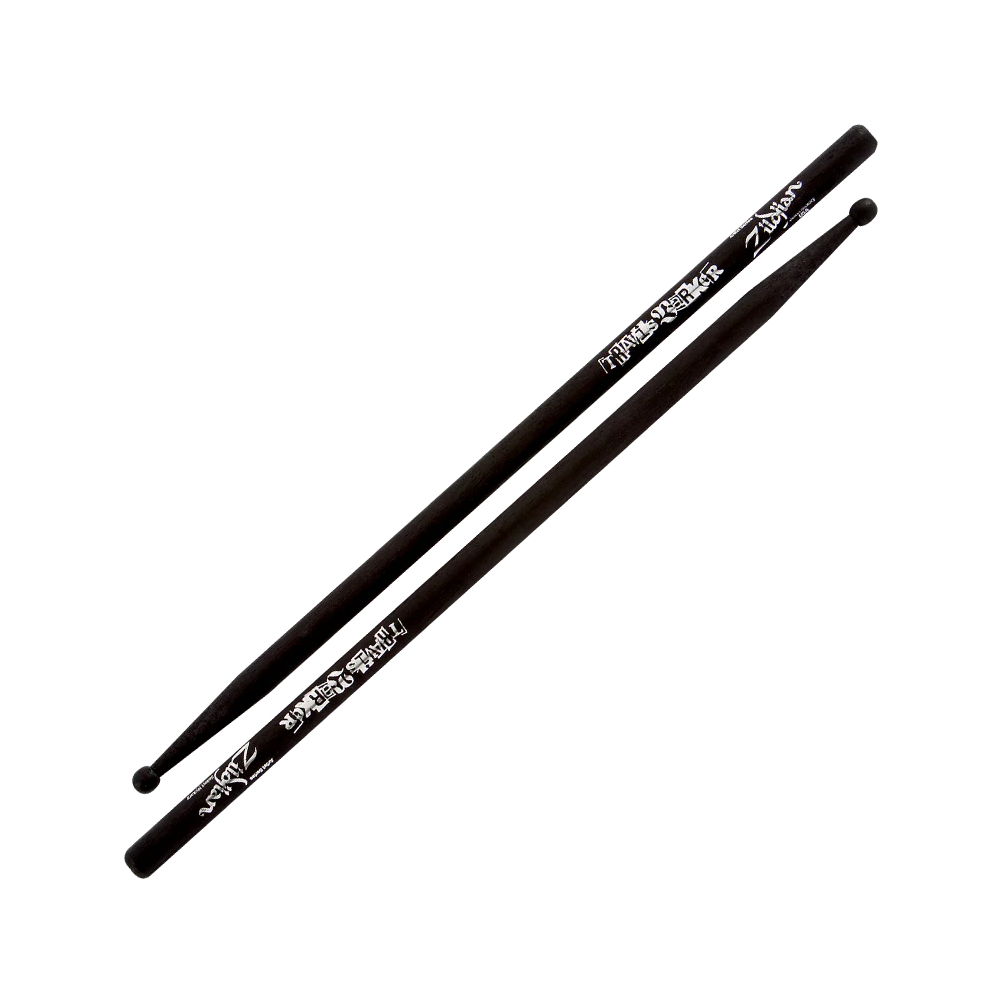 Zildjian ZASTBLK Travis Barker Artist Series Drumsticks (Black)