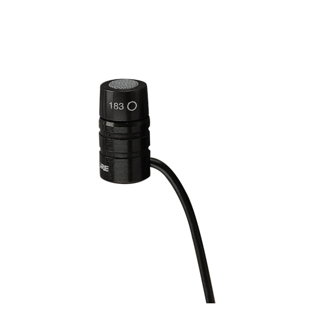 Shure MX183 Omnidirectional Lavalier Microphone