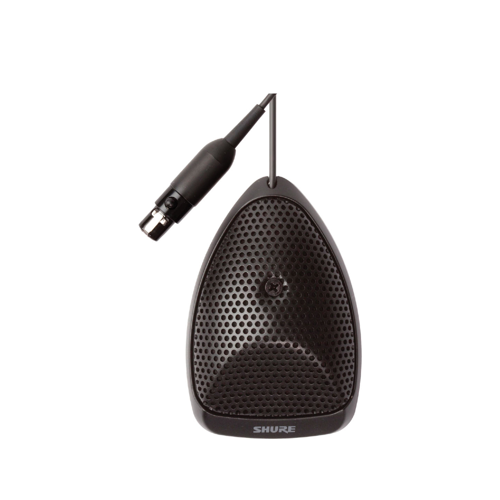 Shure MX391/C Cardioid Boundary Microphone (Black)
