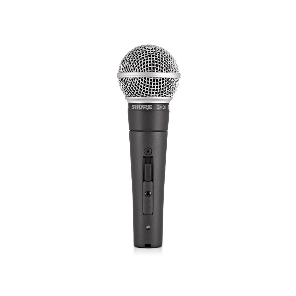 Shure SM58S Dynamic Cardioid Vocal Microphone with Switch