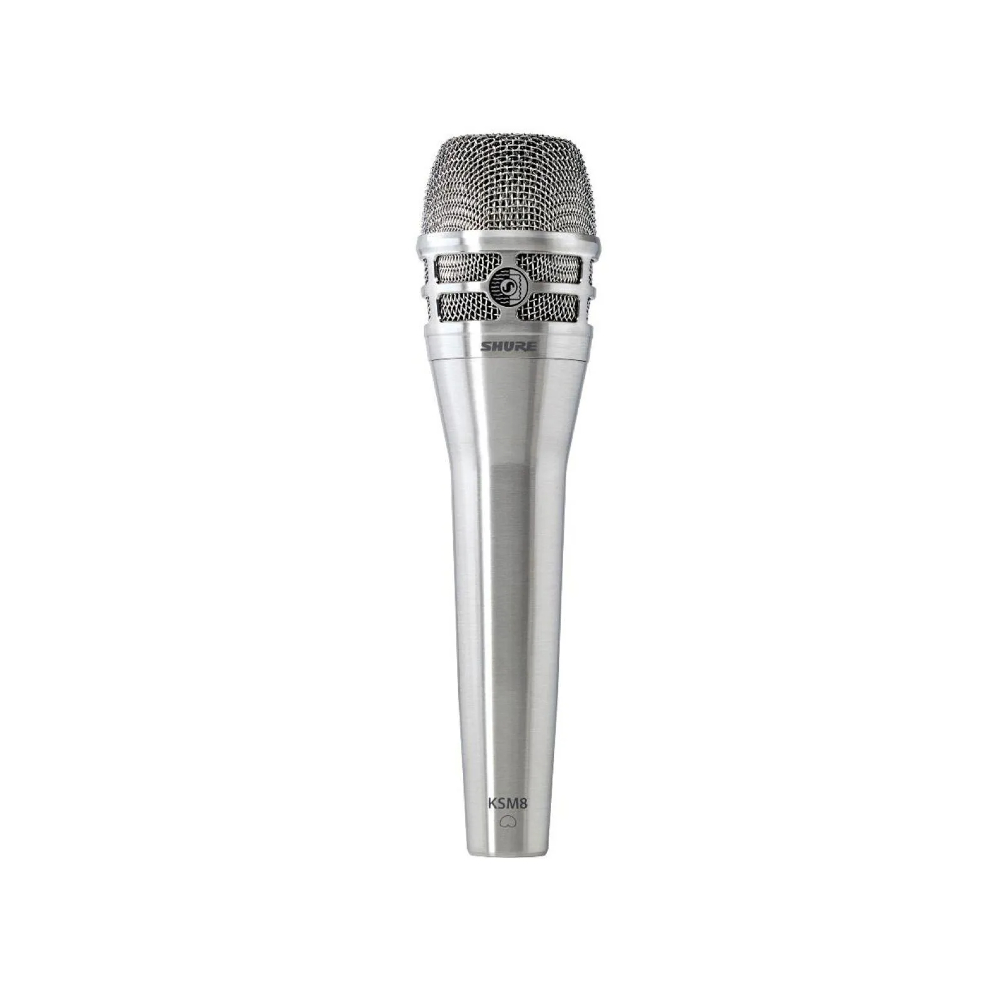 Shure KSM8 Dualdyne Cardioid Dynamic Vocal Microphone (Nickel)