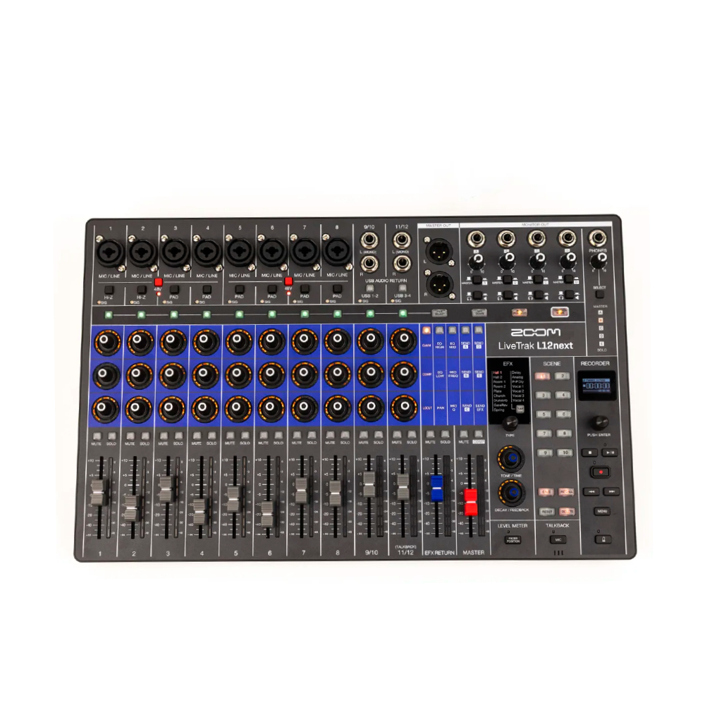 Zoom LiveTrak L12next Digital Mixer/Recorder
