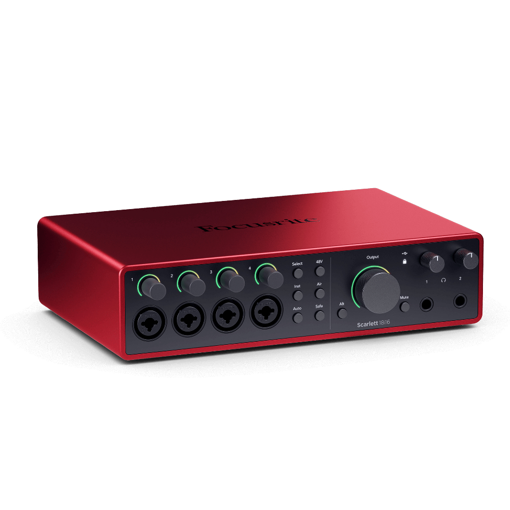 Focusrite Scarlett 18I16 (4TH GEN) USB Audio Interface