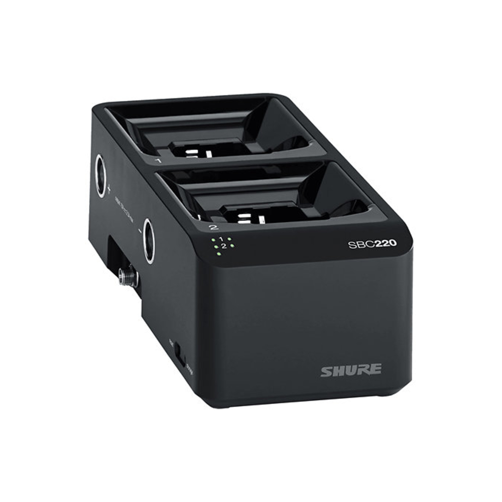 Shure SBC220 2-Bay Networked Charging Station Expansion