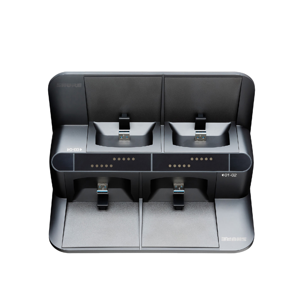Shure SBC450 4-Bay Networked Charging Station Expansion