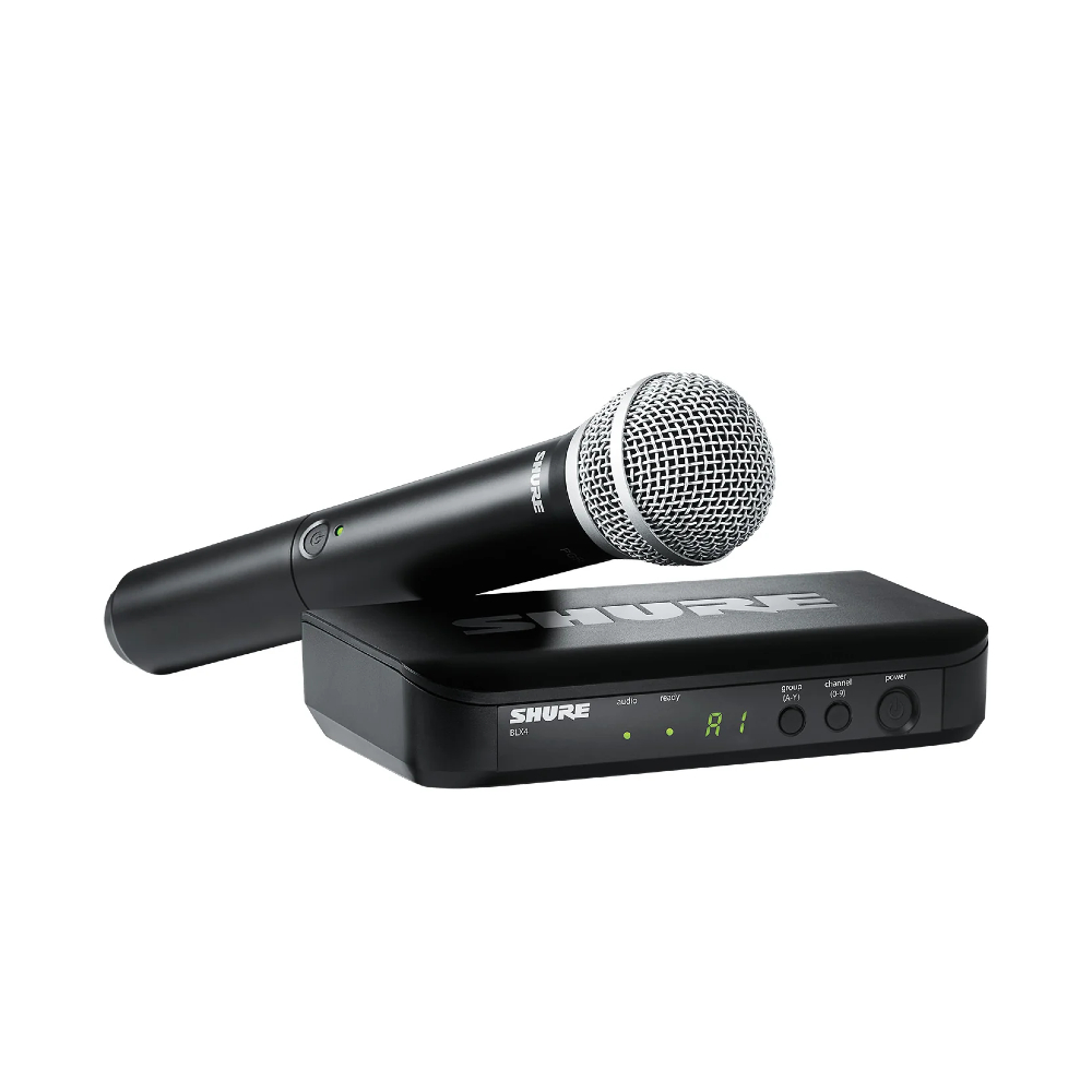 Shure BLX24/PG58 Wireless Handheld Microphone System (K3E: 606-630MHz)