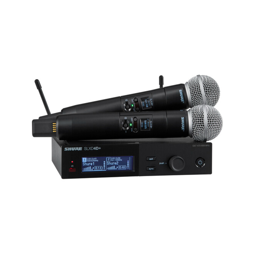 Shure SLXD24D+/SM58 Digital Wireless Handheld System (L57: 650-694MHz)