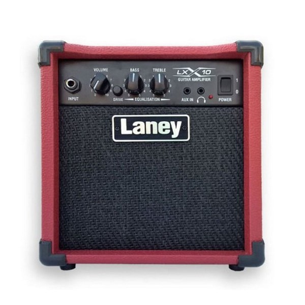 Laney LX-10 Red Electric Guitar Combo Amplifier