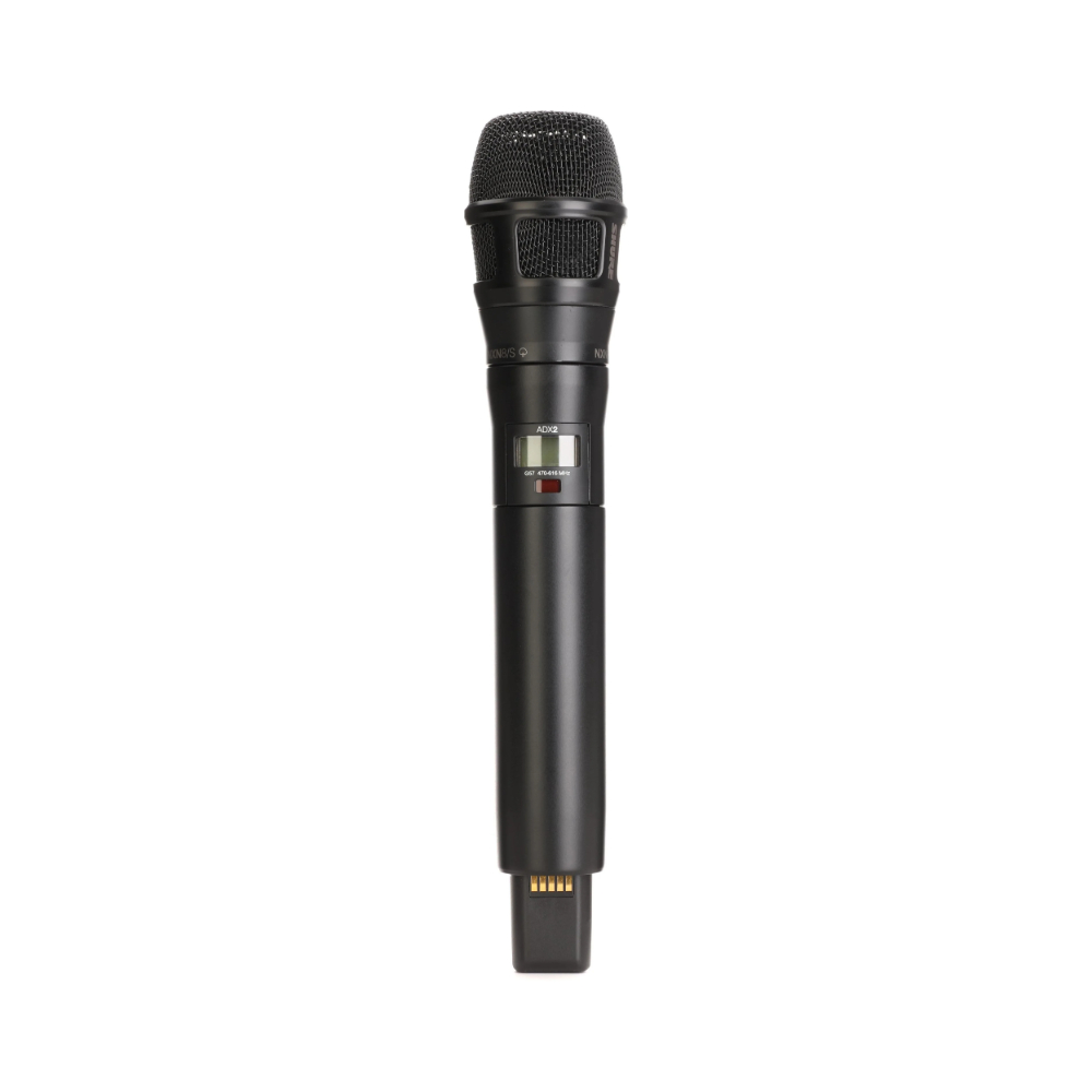 Shure ADX2/N8SB Wireless Handheld Microphone Transmitter – Black (G56: 470-636 MHz)