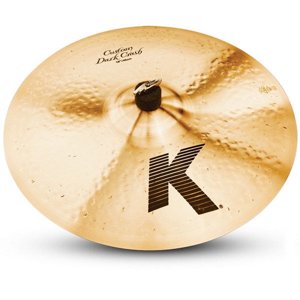 Zildjian K0953 K Custom 18 inch Crash Cymbal Dark