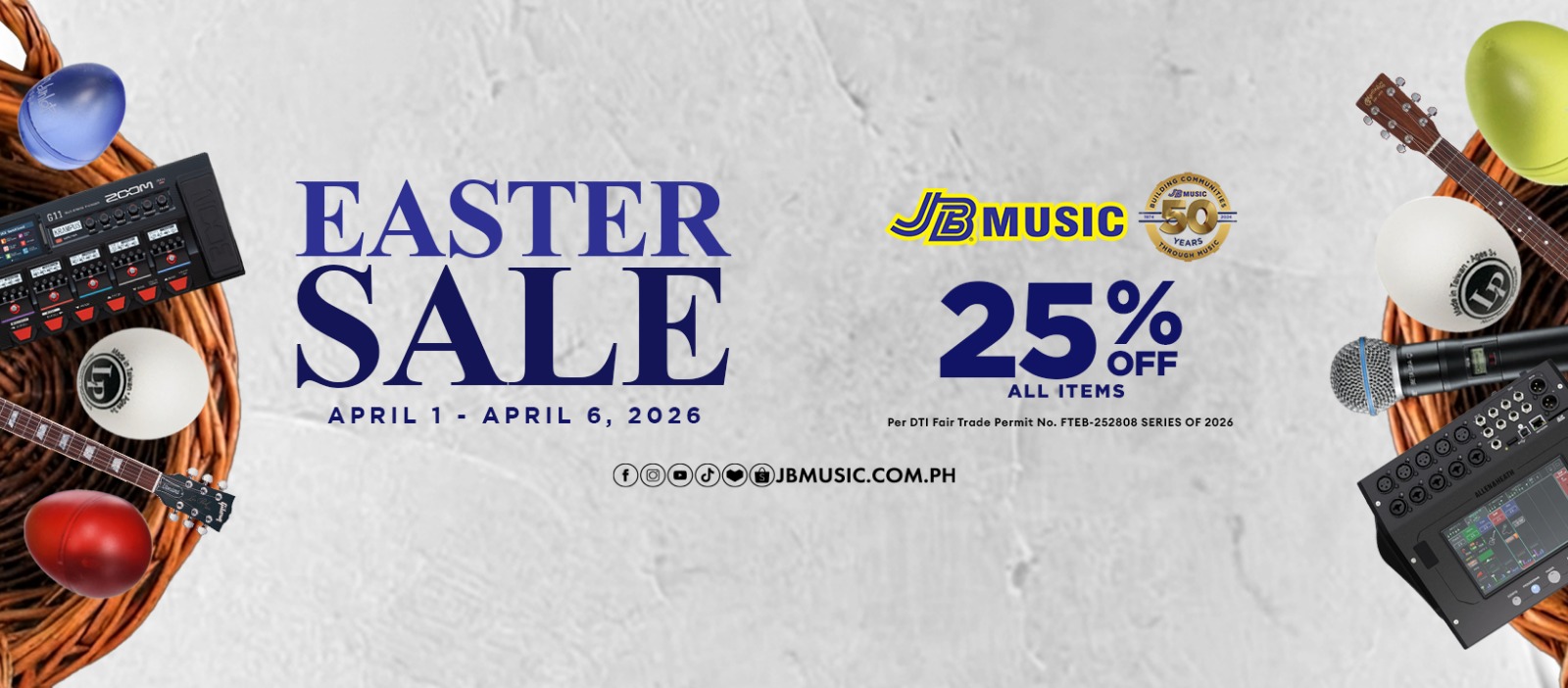 EASTER SALE 